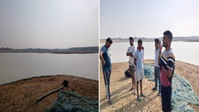 प्रतिबंध के बावजूद बांध में उतरे ग्रामीण: नाव पलटी तो 6 ने बचाई जान, 3 के लिए DDRF का रेस्क्यू ऑपरेशन 3 IMG 20260623 134124