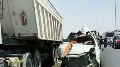 Tragic Crash in Dubai: भारतीय मजदूरों की मिनीबस खड़े ट्रक से टकराई, 7 की मौत, कई घायल 3 Road Accident In Dubai