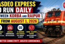 Hasdeo Express to Run Daily Between Korba and Raipur from August 1 8 image editor output image 284892556 1780401758891
