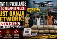 Drone Surveillance Helps Bilaspur Police Bust Ganja Network; Seven Held, Including Five Minors 11 image editor output image 773772058 1780397795704