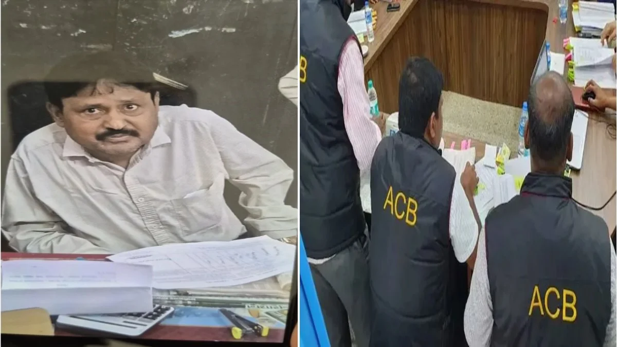 Durg Clerk Caught Red-Handed Taking ₹10,000 Bribe to Clear GPF Withdrawal 1 ACB RAIDS
