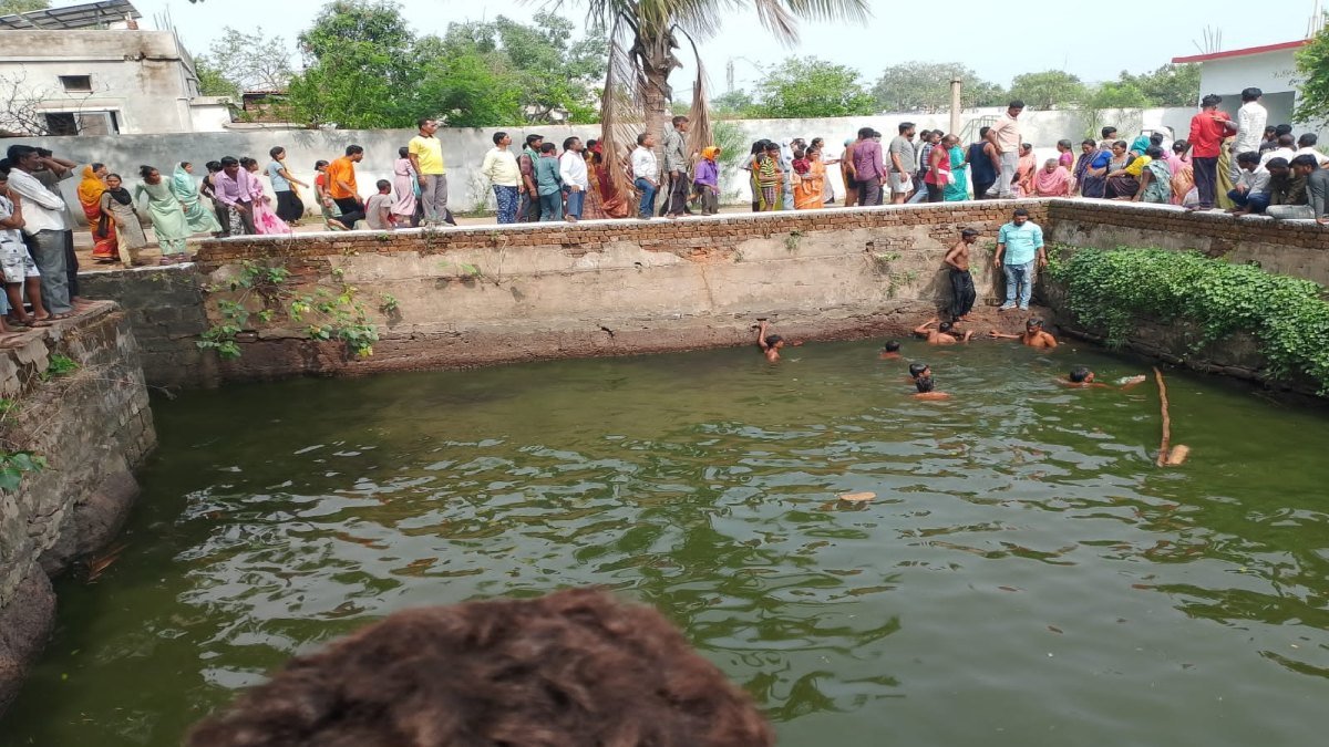बावड़ी में डूबने से दो मासूमों की मौत: रायपुर के चतुर्भुजी मंदिर परिसर में खेलते-खेलते हुआ दर्दनाक हादसा 1 Chaturbhuji Mandir Dharsiwa