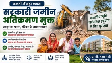 नवा रायपुर के नकटी में बड़ी कार्रवाई: करोड़ों की शासकीय भूमि हुई मुक्त, प्रभावितों के पुनर्वास की भी व्यवस्था 3 IMG 20260703 WA0006