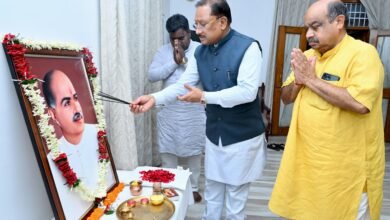 मुख्यमंत्री निवास में डॉ. श्यामा प्रसाद मुखर्जी को श्रद्धांजलि: CM विष्णुदेव साय बोले—‘उनके विचारों से बनेगा सशक्त भारत’ 3 IMG 20260706 WA0028 1
