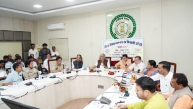 Raipur MP Brijmohan Agarwal Cracks the Whip in DISHA Meeting: Sets 100% Water Harvesting Target, Pulls Up Officials Over Delays 3 IMG 20260707 WA0023