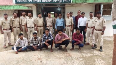 Dhamtari Wildlife Crime: Five Arrested for Hunting Protected Wildlife, Sent to 14 Days' Judicial Custody 4 IMG 20260710 WA0019