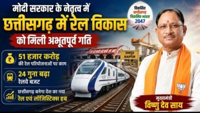 प्रधानमंत्री नरेंद्र मोदी के नेतृत्व में छत्तीसगढ़ में आई रेल सुविधाओं के विकास में अभूतपूर्व गति : मुख्यमंत्री विष्णु देव साय 4 IMG 20260711 WA0069