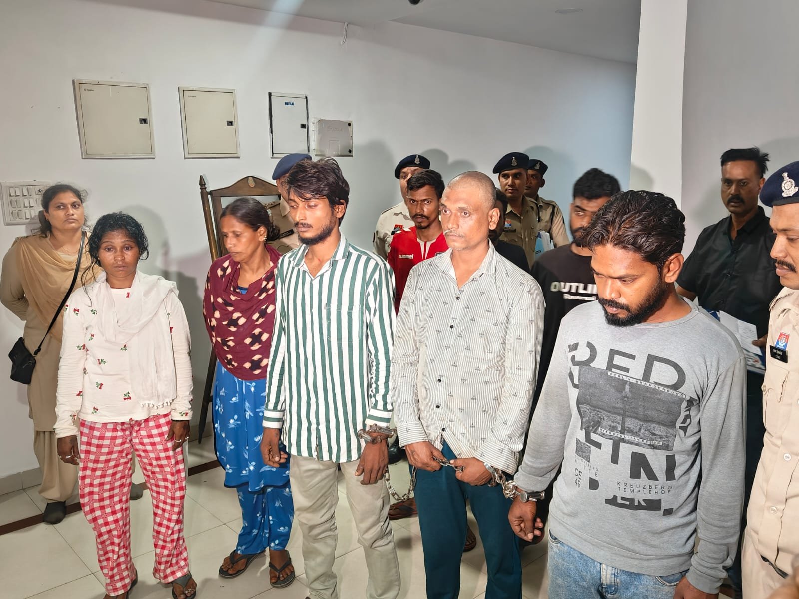 Three Interstate Cannabis Smugglers Arrested in Raipur, 10.226 kg Ganja Worth ₹5.12 Lakh Seized 1 IMG 20260712 WA0026