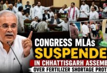 Cong MLAs suspended in Chhattisgarh assembly over fertilizer shortage protest 10 IMG 20260714 WA0030
