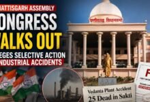 Congress Walks Out of Chhattisgarh Assembly, Alleges Selective Action in Industrial Accidents 9 IMG 20260714 WA0032