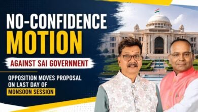 Assembly Debate: Opposition moves no-confidence motion against Sai government, heated scenes on the last day of the monsoon session 3 IMG 20260717 WA00221