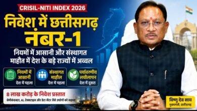 CRISIL-NITI Index में छत्तीसगढ़ का डंका: नियमों में आसानी और संस्थागत माहौल में नंबर-1, CM साय बोले—‘सुधारों का दिखा असर’ 6 IMG 20260719 WA0007
