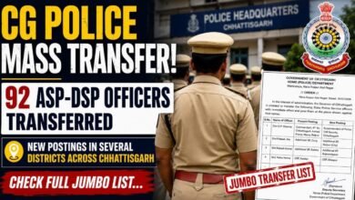 Chhattisgarh govt transfers 115 ASP-, DSP-rank police officers 3 IMG 20260720 WA0023
