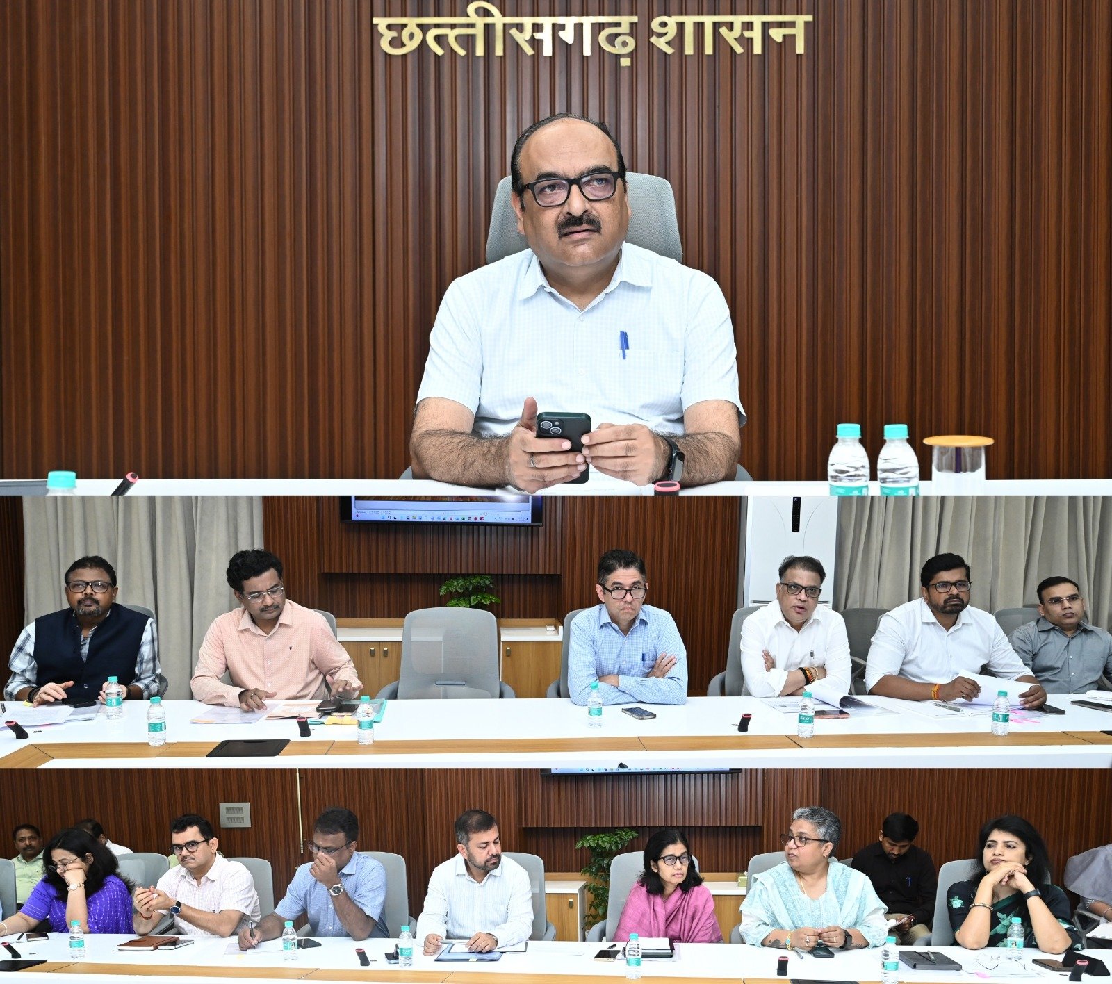 मुख्य सचिव की सचिवों संग हाई लेवल बैठक: योजनाओं की समीक्षा, हर विभाग को मॉनिटरिंग के सख्त निर्देश 1 IMG 20260721 WA0009