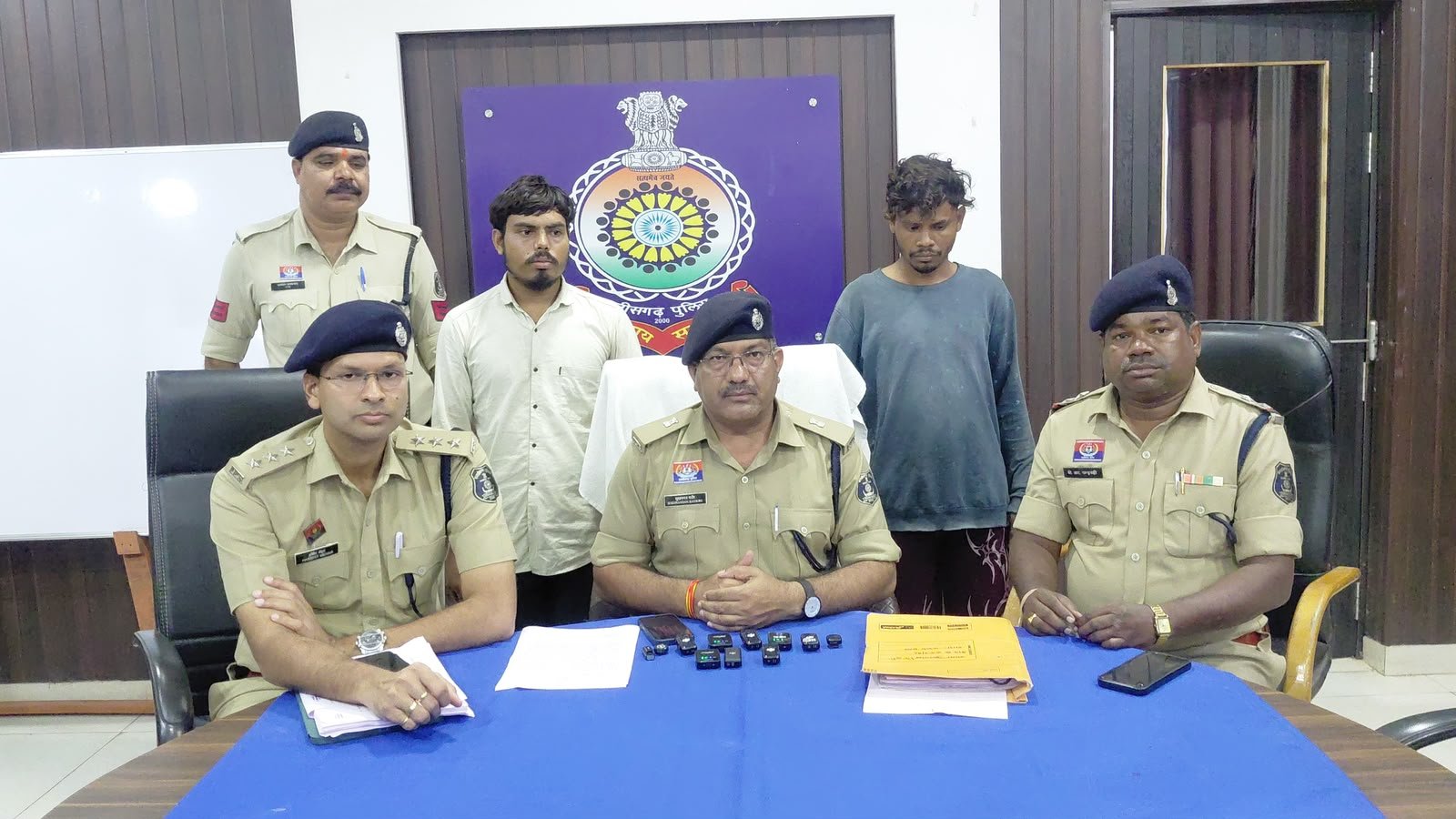 Durg Police cracks blind murder case in hours; two accused arrested in Pulgaon woman killing 1 IMG 20260721 WA00221
