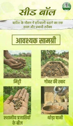 सीड बॉल से हरियाली की नई पहल: जनभागीदारी से हरे होंगे जंगल, दुर्गम इलाकों तक पहुंचेगा वन विभाग का हरित अभियान 1 IMG 20260722 WA0050