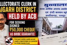 Collectorate Clerk in Raigarh District Held by ACB for Seeking Signed ₹50,000 Cheque as Bribe Guarantee 9 IMG 20260729 WA0018