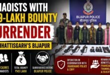 Eight Maoists with ₹49-lakh bounty surrender in Chhattisgarh's Bijapur 7 IMG 20260729 WA0022