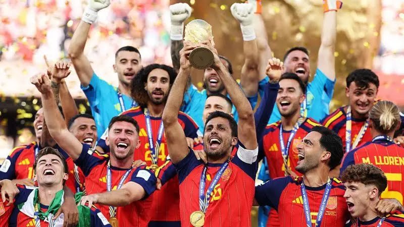 FIFA World Cup 2026 Final: स्पेन बना विश्व चैंपियन, अर्जेंटीना को 1-0 से हराकर जीता 16 साल बाद दूसरा खिताब 1 c5270ee0 83d5 11f1 ad7d c7f9656ee7bb.jpg