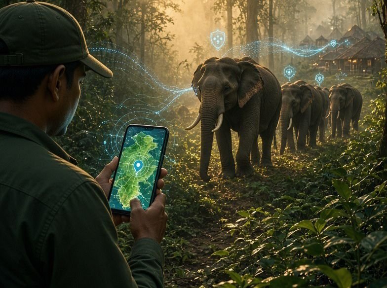 AI-powered ‘Gajsanket’ puts Chhattisgarh’s human-elephant conflict model on NITI Aayog radar 1 06c2ba35 5b68 49dd 9a22 1f48bd5a74ee