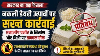 नकली डेयरी उत्पादों पर सख्त कार्रवाई: एनालॉग पनीर के निर्माण और बिक्री पर तत्काल रोक 3 IMG 20260803 WA0011