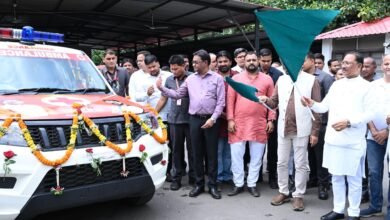 धरसींवा को 19.65 लाख की नई एम्बुलेंस मिली: CM विष्णु देव साय ने हरी झंडी दिखाई, 24 घंटे मिलेगी मुफ्त सेवा 4 IMG 20260803 WA0028