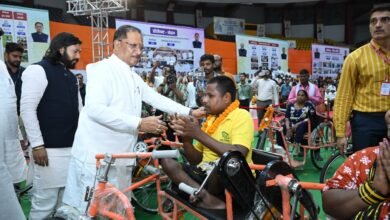 प्रोजेक्ट 'सहारा' से 1739 दिव्यांगजन हुए लाभान्वित : 3.58 करोड़ के उपकरण बांटे, जुनेजा इंडोर स्टेडियम के लिए 7 करोड़ मंजूर 3 IMG 20260803 WA0034