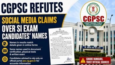 CGPSC Refutes Social Media Claims Over SI Exam Candidates’ Names 5 IMG 20260807 WA00311