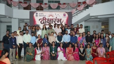 NFSU Raipur conducts orientation for new M.Sc batch 4 IMG 20260807 WA00471