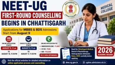 NEET-UG First-Round Counselling Begins in Chhattisgarh 3 IMG 20260807 WA00491