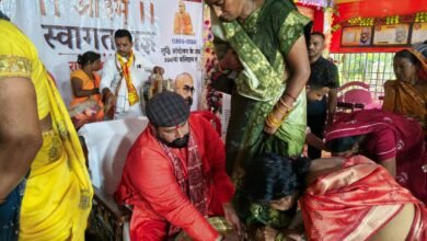 सावन महोत्सव में 500 परिवारों ने अपनाई सनातन परंपरा : प्रबल प्रताप जूदेव ने वैदिक मंत्रोच्चार के साथ कराई घर वापसी 3 IMG 20260811 WA0049
