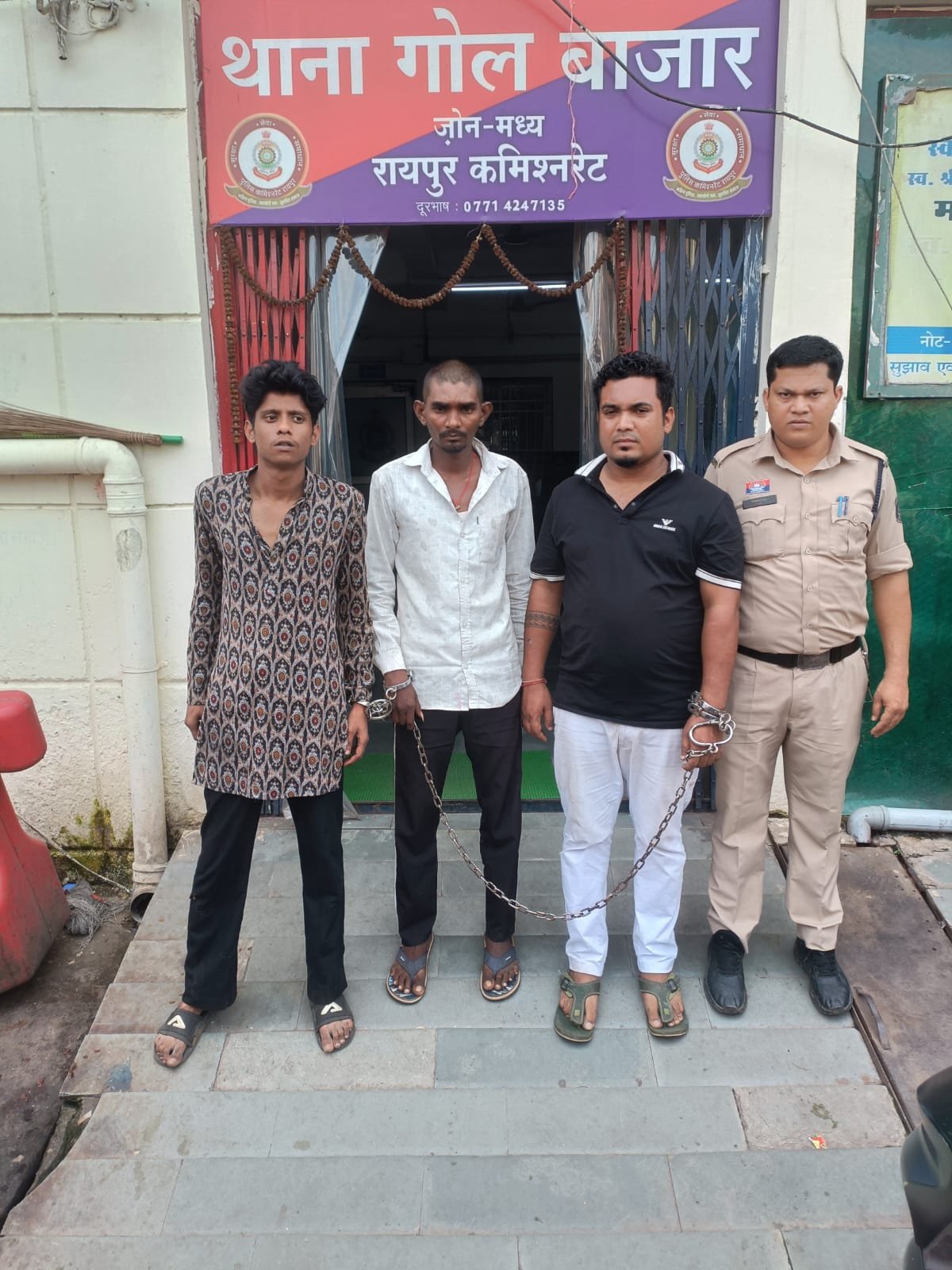 Three arrested in Raipur for creating ruckus, playing loud music after Eid procession 1 IMG 20260826 WA0008