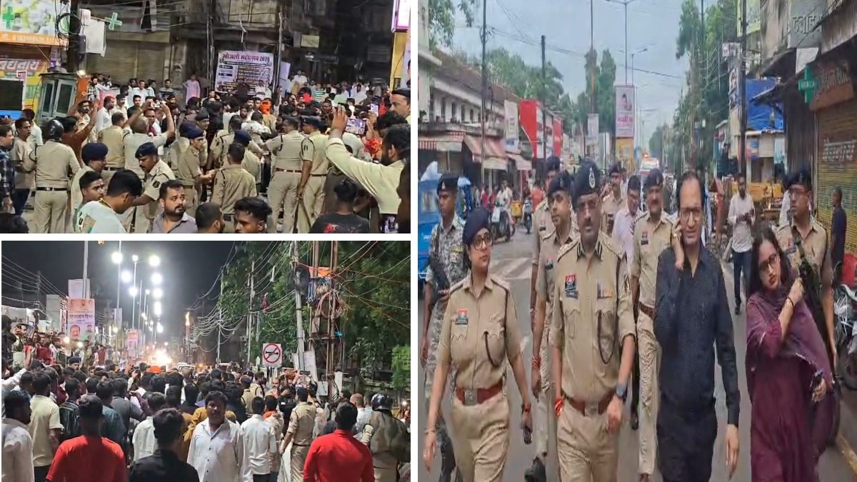 न्यायधानी बिलासपुर में दो पक्षों की झड़प ने लिया हिंसक रूप, जमकर पथराव; 50 से ज्यादा पर FIR, ड्रोन से होगी पहचान 1 bilaspur fir