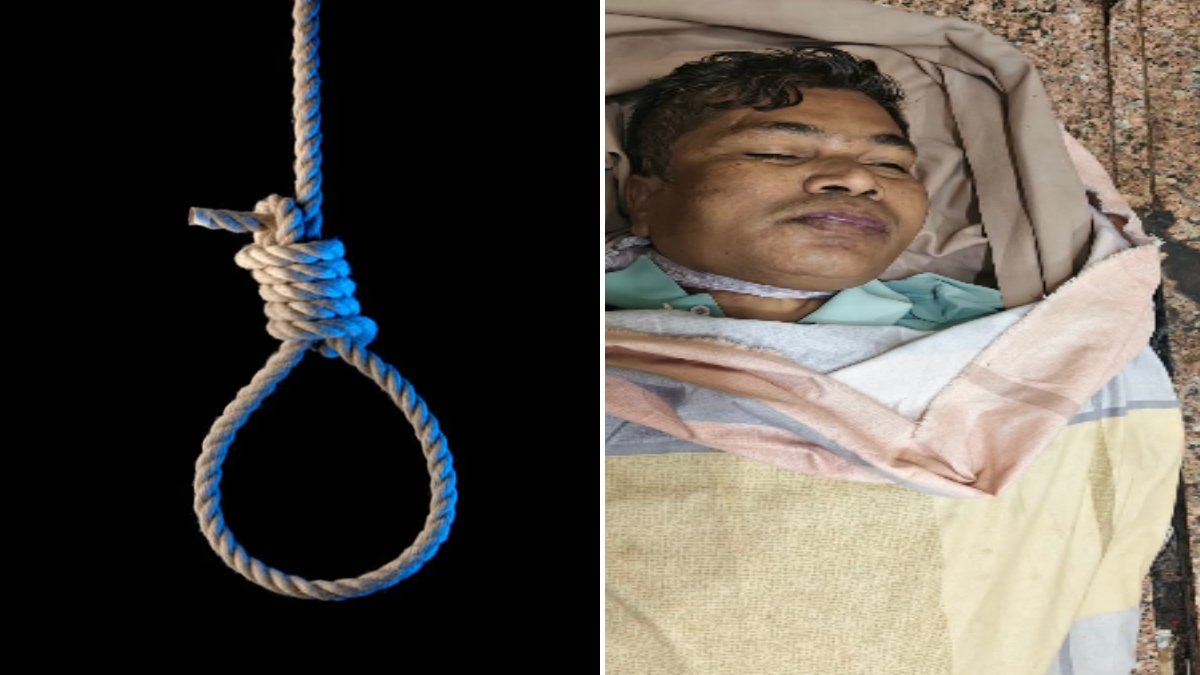 छुट्टी पर गांव आए आरक्षक ने घर में फांसी लगाकर की आत्महत्या : अर्जुनी पुलिस ने शव पोस्टमार्टम के लिए भेजा, जांच शुरू 1 fasi