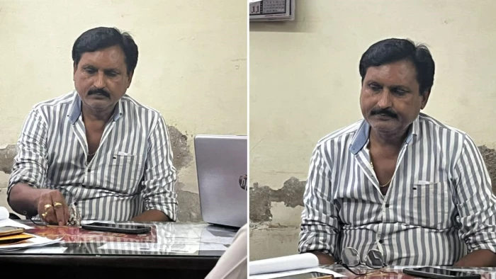 25 09 2026 cg municipal corporation employee caught red handed m
