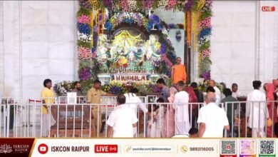 रायपुर में आज कृष्ण जन्माष्टमी की धूम: जैतूसाव मठ में 11 क्विंटल मालपुए का भोग, राधाकृष्ण मंदिर में 101 लीटर दूध से अभिषेक 3 IMG 20260904 WA0024
