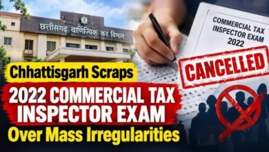 Chhattisgarh scraps 2022 Commercial Tax Inspector exam over mass irregularities 3 IMG 20260916 WA0012