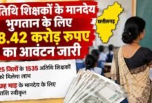 CG में अतिथि शिक्षकों के मानदेय के लिए 18.42 करोड़ जारी: 25 जिलों के 1535 शिक्षकों को छह महीने की राशि मिलेगी 2 IMG 20260918 WA0060