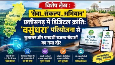 विशेष लेख : डिजिटल क्रांति की ओर छत्तीसगढ़: 'वसुंधरा' परियोजना से सुशासन और पारदर्शी राजस्व सेवाओं का नया दौर 3 IMG 20260920 WA0008