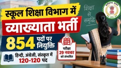 CG में व्याख्याताओं की बंपर भर्ती: स्कूल शिक्षा विभाग में 854 पदों पर होगी भर्ती, हिन्दी-अंग्रेजी-संस्कृत में 120-120 सीटें 3 IMG 20260921 WA0029