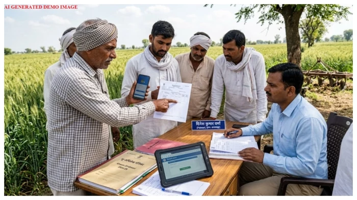 धान बेचने से पहले किसान जरूर जांच लें अपना खसरा: मोबाइल पर दिखेगा दर्ज रकबा, गिरदावरी में गलती मिली तो कर सकेंगे दावा-आपत्ति 1 12 10 2026 patwaricheck66 m