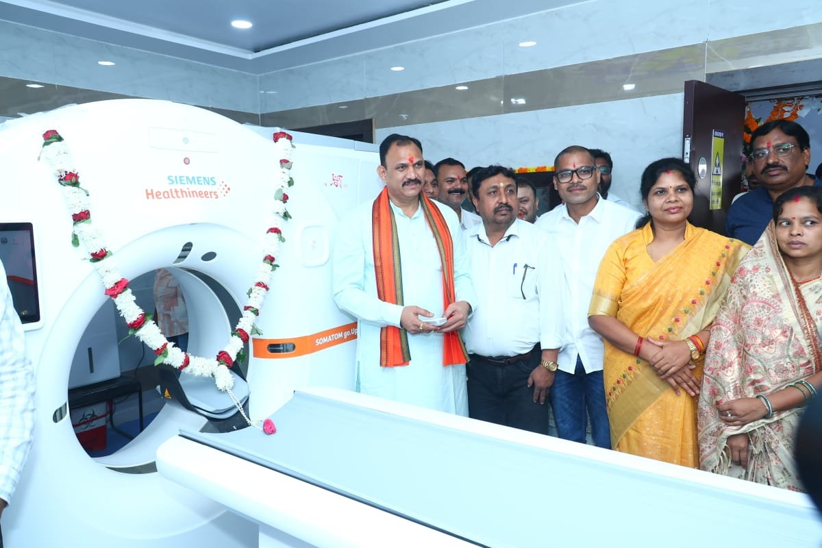 CT scan facility worth ₹8 crore launched at Chirmiri hospital 1 IMG 20261001 WA0056