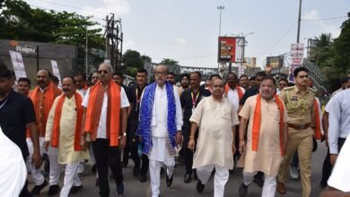 गांधी जयंती पर नशे के खिलाफ पदयात्रा: राज्यपाल डेका बोले- जनजागरूकता और सहभागिता से बनेगा नशामुक्त समाज 4 IMG 20261002 WA0024
