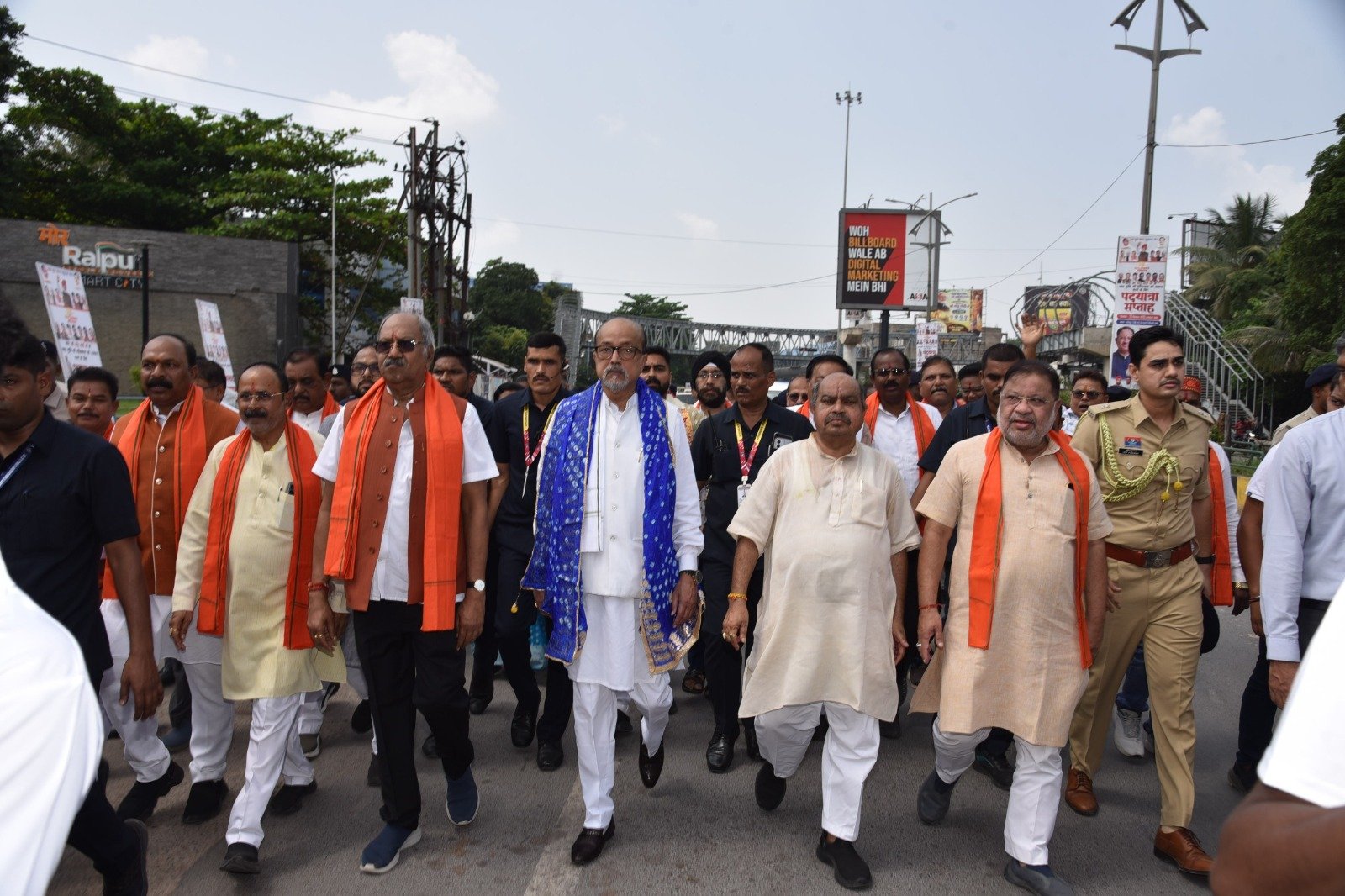 गांधी जयंती पर नशे के खिलाफ पदयात्रा: राज्यपाल डेका बोले- जनजागरूकता और सहभागिता से बनेगा नशामुक्त समाज 1 IMG 20261002 WA0024