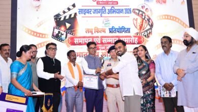 रायगढ़ में साइबर क्राइम पर वार: 162 फिल्मों से युवाओं ने दिया डिजिटल सुरक्षा का संदेश, रूस तक पहुंचा अभियान 4 IMG 20261003 WA0057