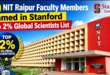 20 NIT Raipur faculty members named in Stanford top 2% global scientists list 8 IMG 20261008 WA0034