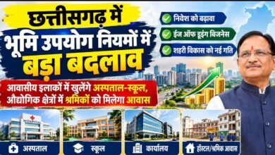 छत्तीसगढ़ में जमीन के इस्तेमाल पर सरकार का बड़ा फैसला: नियम होंगे आसान, निवेशकों को मिलेगी राहत 4 IMG 20261009 WA0017