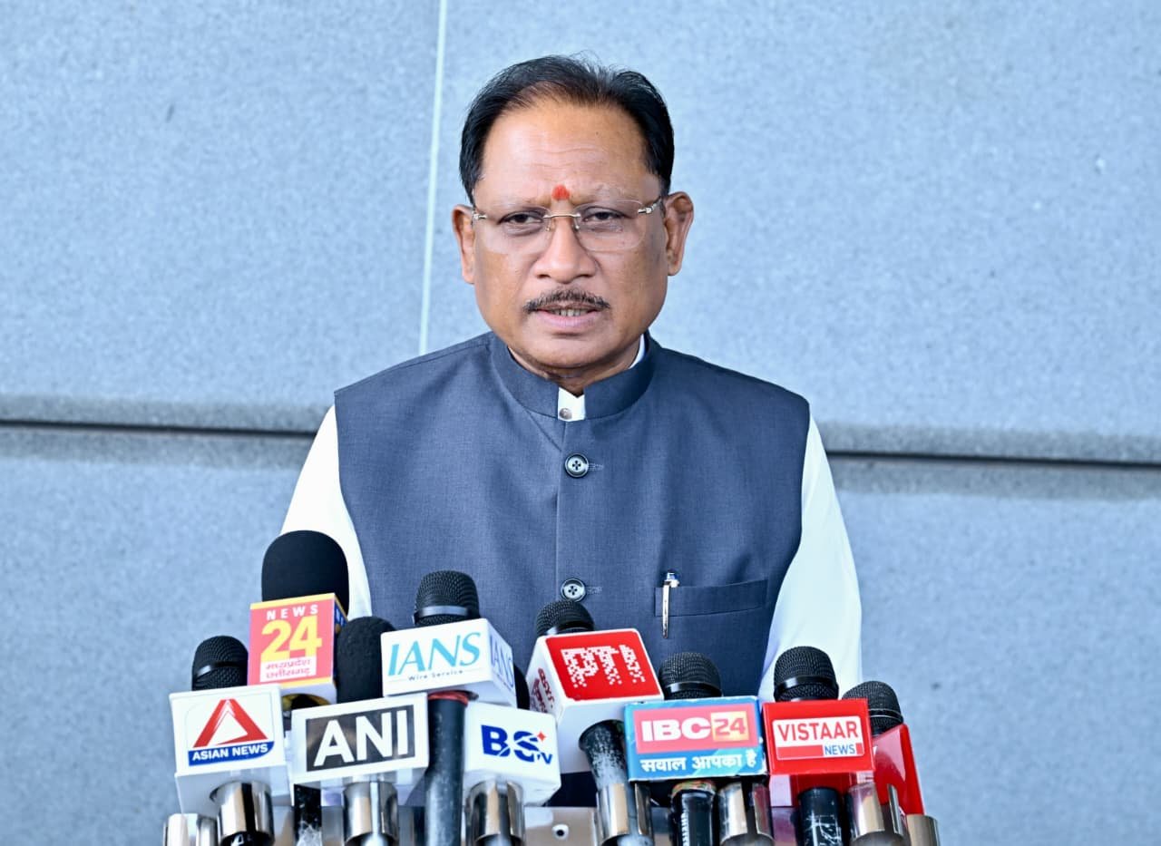 Congress treated tribal community as vote bank: CM Sai 1 IMG 20261023 WA0023
