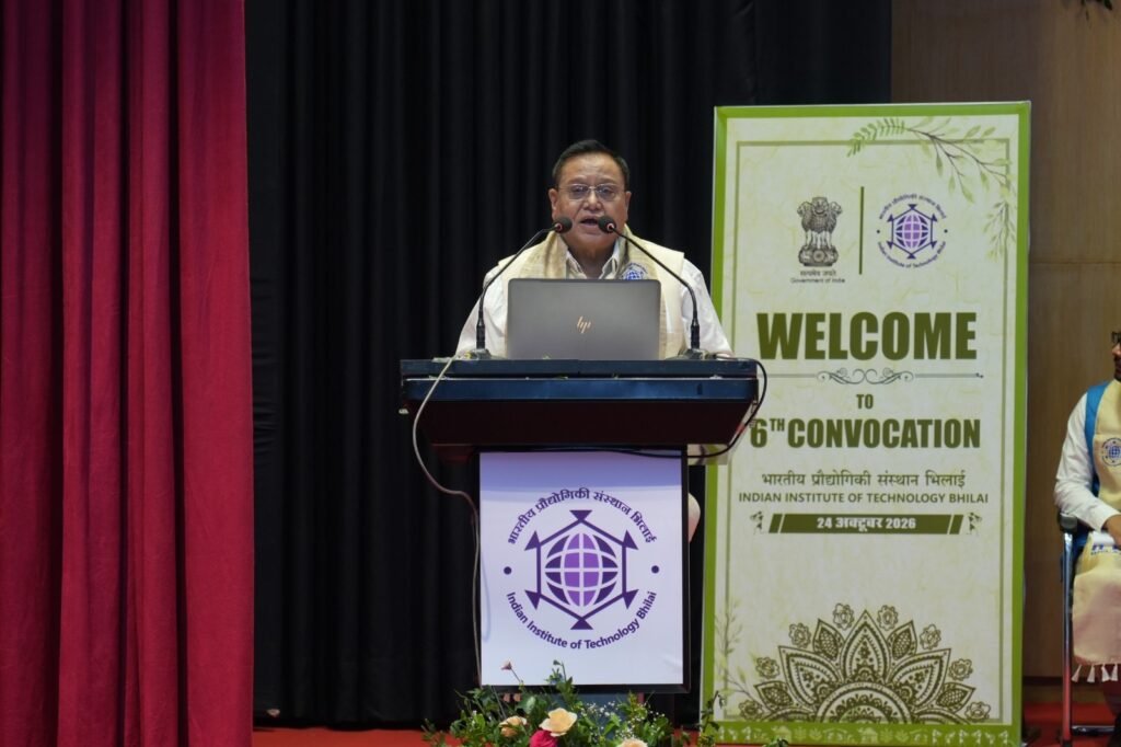 IIT Bhilai Holds 6th Convocation, Awards Degrees to 313 Students 2 IMG 20261024 WA0034