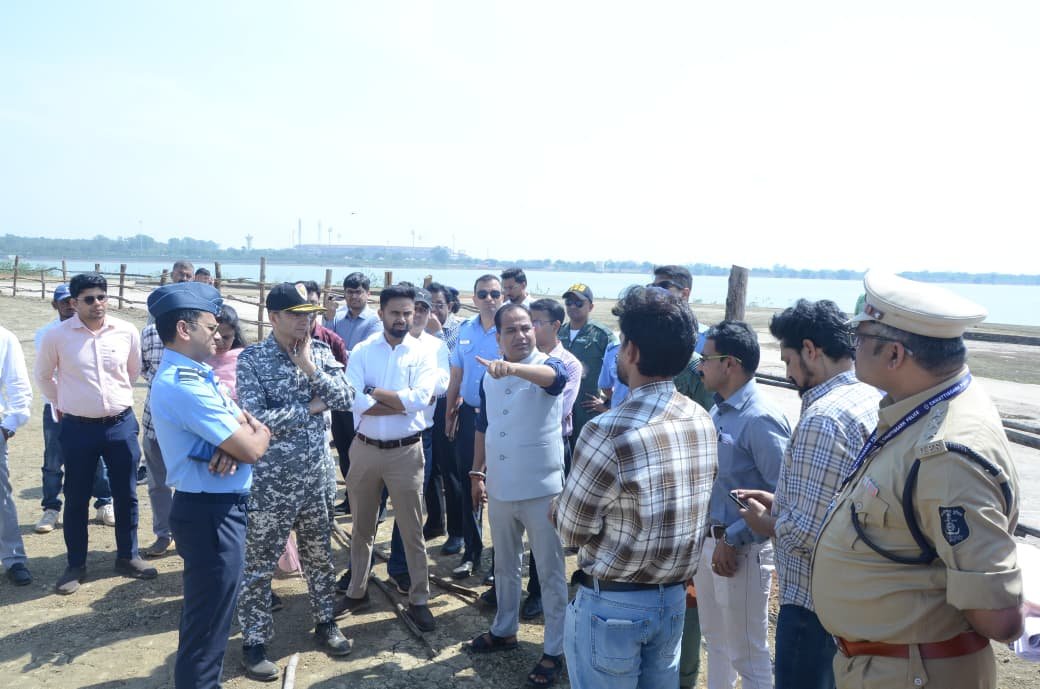 IAF's Sarang helicopter air show at Sendh Lake on Nov 2 1 IMG 20261027 WA0059